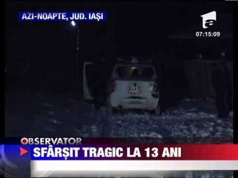 Sfarsit tragic la 13 ani 4 FEBRUARIE 2012