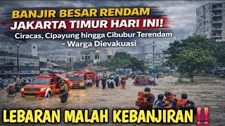 Download lagu East Jakarta Floods Today‼️ Ciracas, Cipayung to Cibubur completely paralyzed mp3