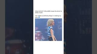 When Hayley Williams closes the show for eras tour... #singing #music #cover