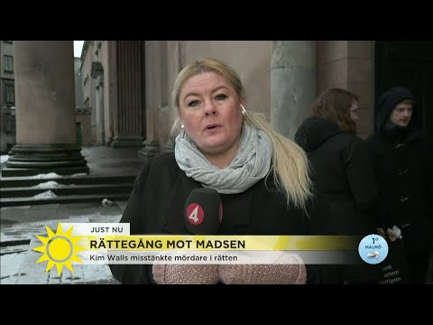Madsenrättegången fortsätter: "Jag mötte Madsens blick" - Nyhetsmorgon (TV4)