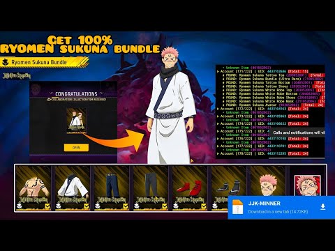 GET ALL JJK ITEM FREE BY USING THIS TRICK 📁 │Complete Toturial 