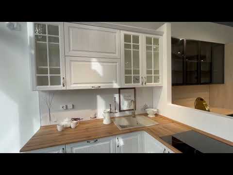 Кухня угловая Прованс белая