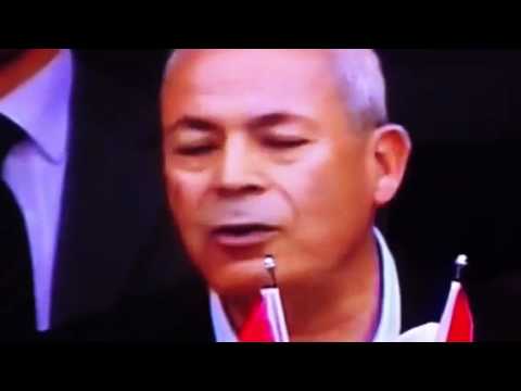 مؤتمر صحفي خلال إعلان تشكيل المجلس الوطني السوري