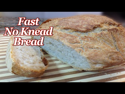 Fast No Knead Bread