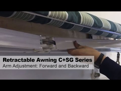 Advaning C+SG Series Arm Adjustment