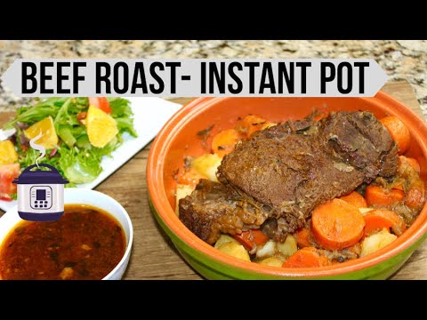 Instant Pot Beef Roast Recipe- Pot Roast- Tender &...