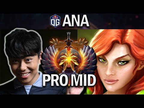 OG.ANA WINDRANGER - PRO MIDLANER - DOTA 2 7.27 GAMEPLAY