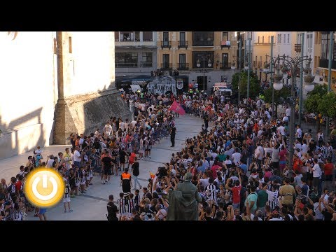 Recepción oficial al CD Badajoz por su ascenso.- Badajoz ONline