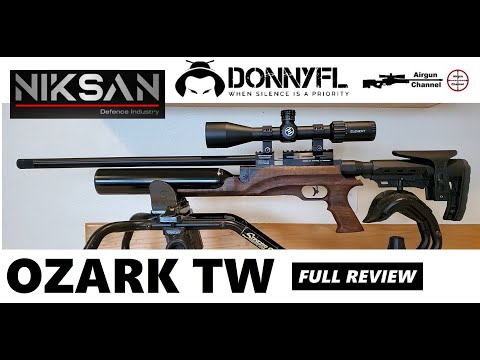 NIKSAN Defence OZARK-TW (vollständige Rezension) PCP-Luftgewehr von DonnyFL & The Pellet Shop / S...