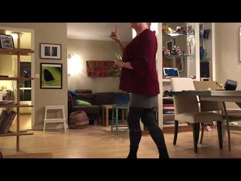 Kizomba/semba walking variations