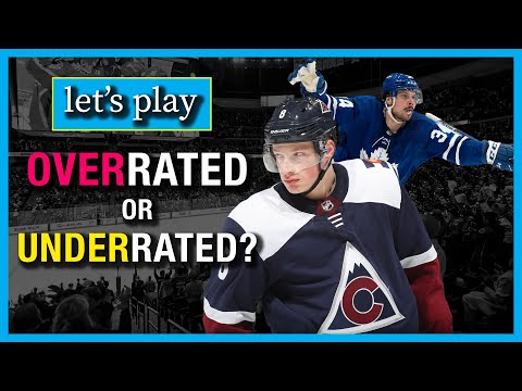 Let's Play "Overrated or Underrated" for the NHL's Top Players!