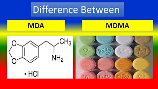 Difference Between MDA and MDMA