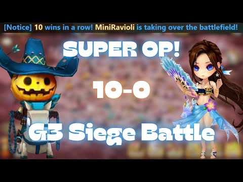 This F2P Offense is SO GOOD! High G3 Siege vs. The New 52 & R.E.D | Summoners War