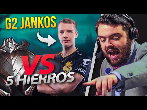 CAMPEÓN DE EUROPA VS 5 HIERROS (SE VUELVE LOCO) | LIGA DE HIERROS PROFESIONAL