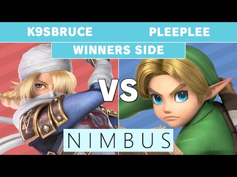 Nimbus 42 - K9sbruce (Sheik) vs PleePlee (Young Link) Winners Side - Smash Ultimate