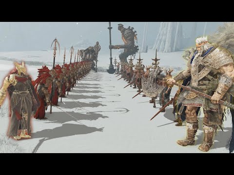 Leyndell Army VS Haligtree Army: The Ultimate Battle - Elden Ring
