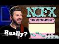 Bass Teacher REACTS to NOFX - "All Outta Angst" & Fat Mike