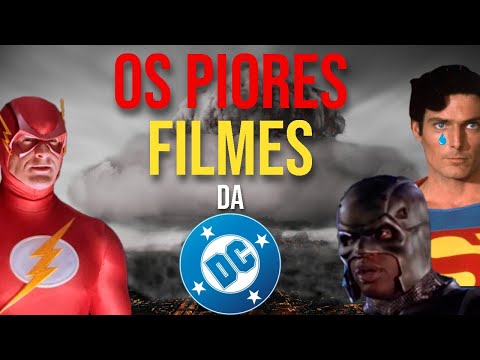 Esses 5 Filmes AFUNDARAM a DC no Cinema!