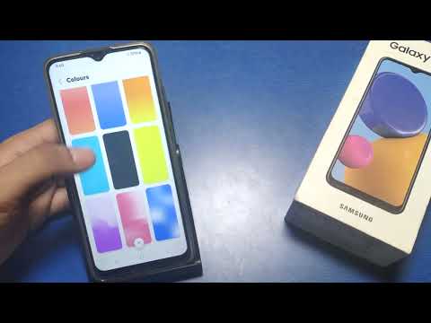 How to change wallpaper in Samsung Galaxy A10, Samsung A10 Wallpaper settings