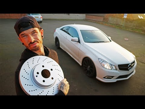 HOW DID THE MERCEDES STOP !? * E350 BRAKES *