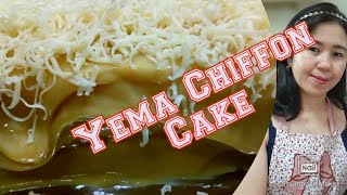 Yema Chiffon Cheese Cake Recipe Filipino style vlog#12