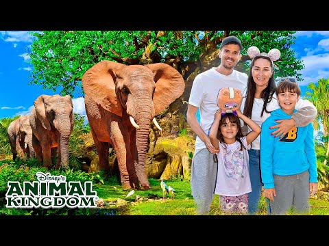 SAFARI NA DISNEY ANIMAL KINGDOM DE ORLANDO - Família Brancoala