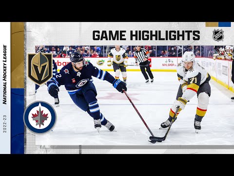 Golden Knights @ Jets 12/13 | NHL Highlights 2022