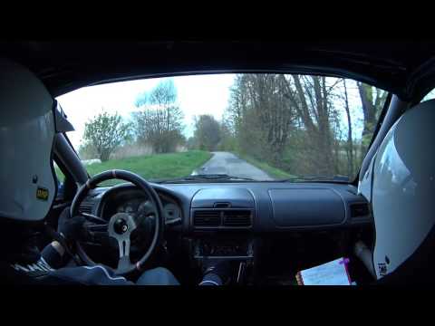Piotr Troszok / Anna Gabryś - Subaru Impreza - 2 Runda RPŚ 2017-04-23 [OS5] onboard