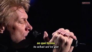 Bon Jovi - Livin' on a Prayer - Legendado (Português BR)