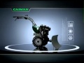 Мотоблок бензиновый Caiman VARIO 60S TWK+ с пневмоколесами 4 x 8" - видео №1