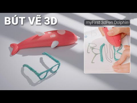 Bút vẽ 3D myFirst 3dPen Dolphin| Hãy để con bạn thỏa sức sáng tạo