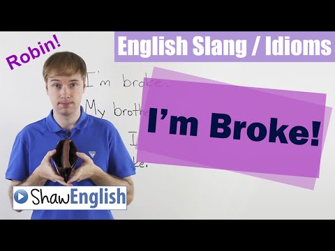 Slang Idioms Introduction