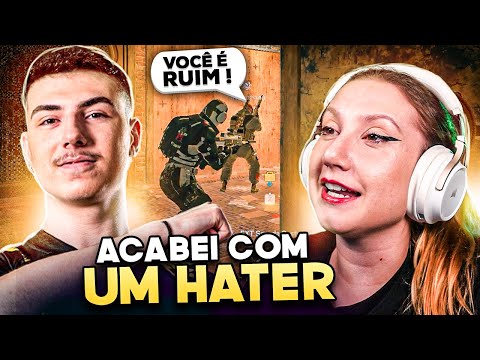 ACABEI COM UM HATER NA PARTIDA E O TIME DE LOL DA BD - Rainbow Six Siege