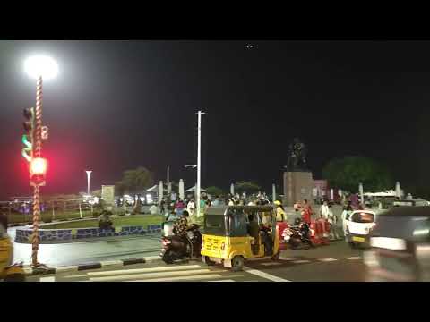 |Beauty Of Chennai | | In front of Marina Beach | Evening beauty of Chennai |