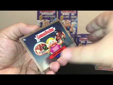 Garbage Pail Kids Chrome 6 Blaster Box Opening (Prism 22/199)