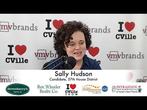 Sally Hudson Joined Jerry Miller On The I Love CVille Show!