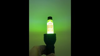 Using UV leak detection dye to find a/c system leaks