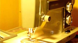 NIFTYTHRIFTYGIRL: VINTAGE KENMORE 1516 SEWING MACHINE