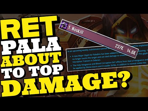 The ACTUAL power of the Ret Paladin BUFFS!!