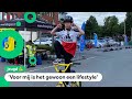 Luuk (10) organiseert een 'swerve battle'