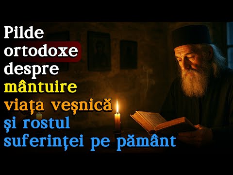 🔴 Pilde ortodoxe despre mântuire, viața veșnică și rostul suferinței pe pământ