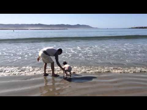 Zayna at Morro Bay Beach