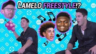 Insane LaMelo Ball, Zion Williamson &amp; Jellyfam FREESTYLE!! Timeflies Drops BARS 🔥