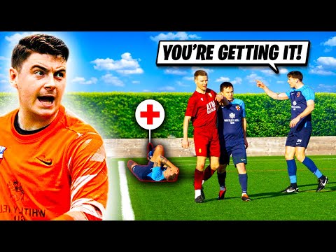 TEMPERS FLARE in SCRAPPY CUP GAME! (Mic'd Up Goalkeeper)