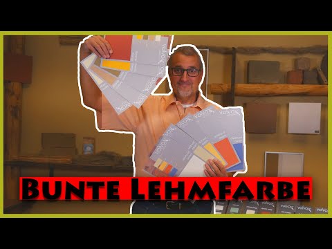 Wand gestalten mit Lehmfarbe | Lehm ist bunt