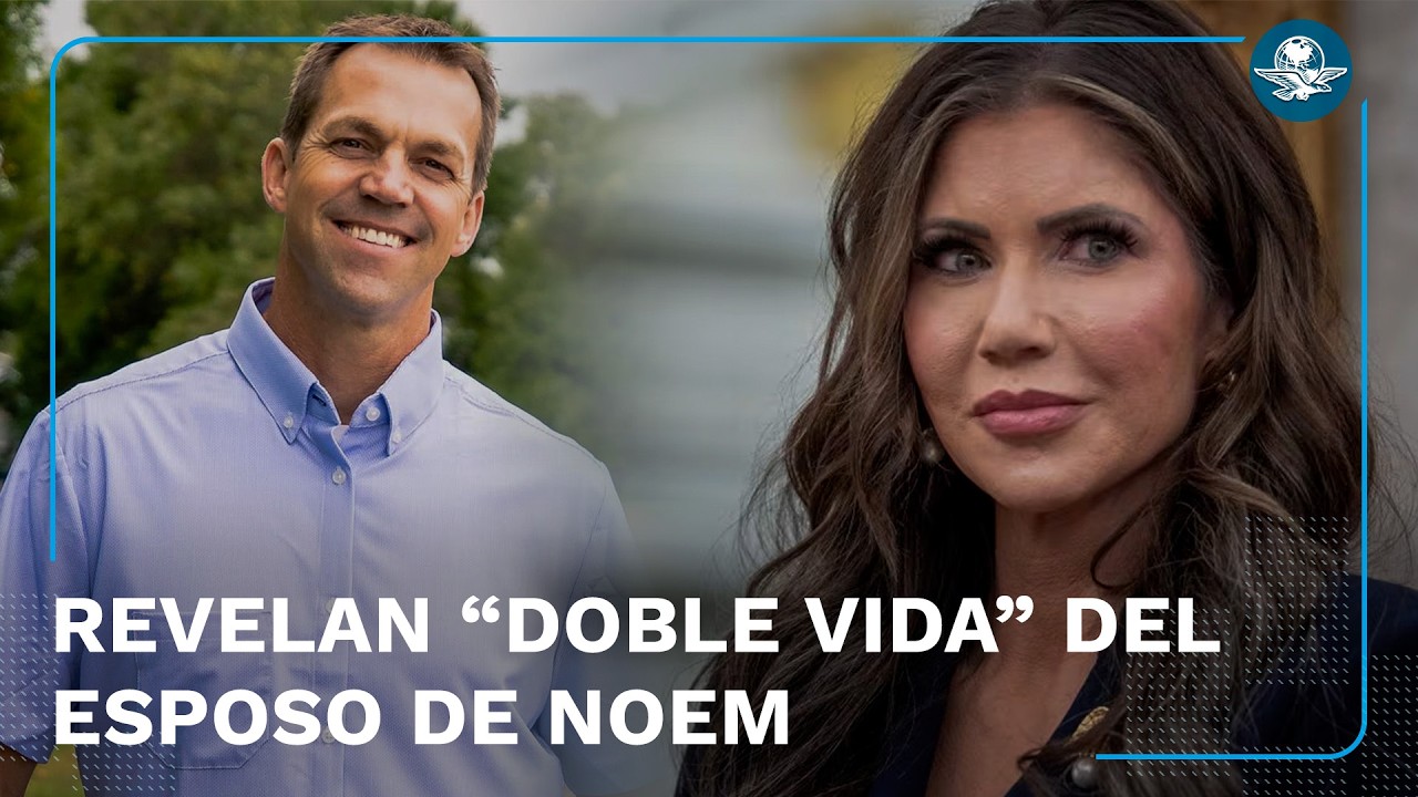 Escándalo envuelve a Kristi Noem; filtran fotos de su esposo vestido de mujer
