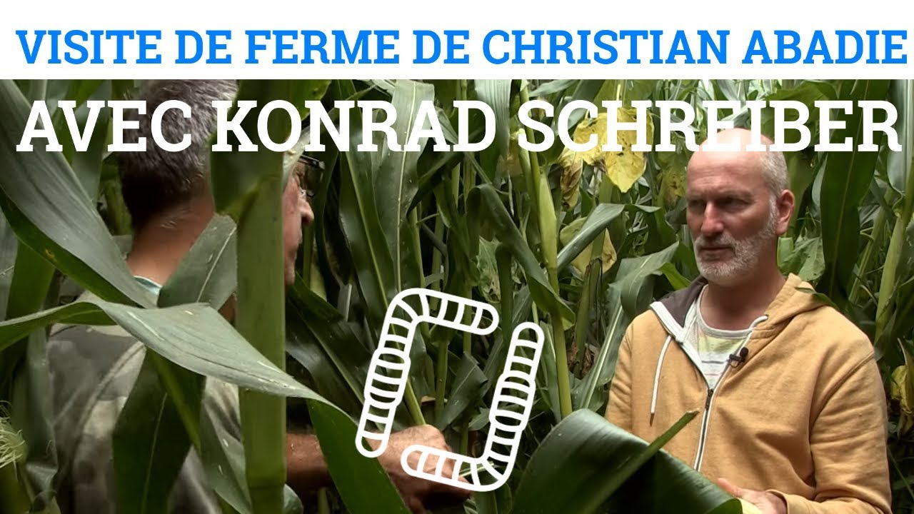 Visite de Ferme de Christian ABADIE avec Konrad SCHREIBER