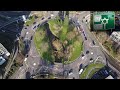 Magic Roundabout by Drone 4K, Hemel Hempstead, UK - GENIUS DESIGN