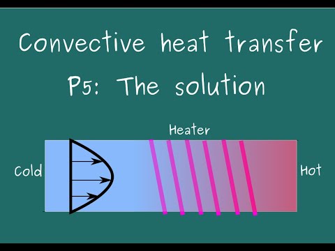 Heat transfer in a tube: Semi infinite and constant heat flux at walls (P5)