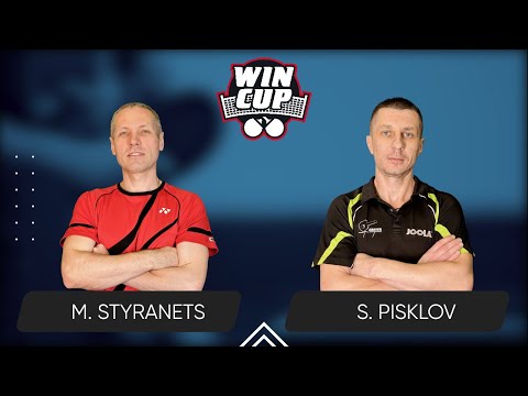 23:45 Mykhailo Styranets - Serhii Pisklov 16.01.2025 | Table Tennis WINCUP Basic 2